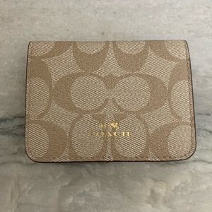 Never Used with Tags Coach Card Wallet